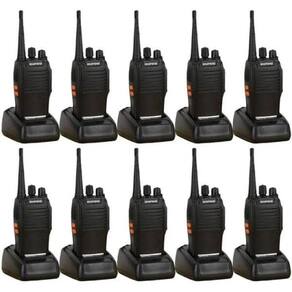 Kit 10 Walktalk Baofeng Radio Comunicador Bf777S