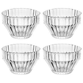 Conjunto 4 Bowls de Cristal Imperatriz 11x6,5cm 20847 - Wolff