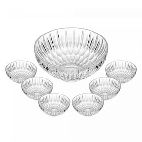 Conjunto 7 pçs Bowl para Sobremesa de Vidro Raios 20746 - Wolff