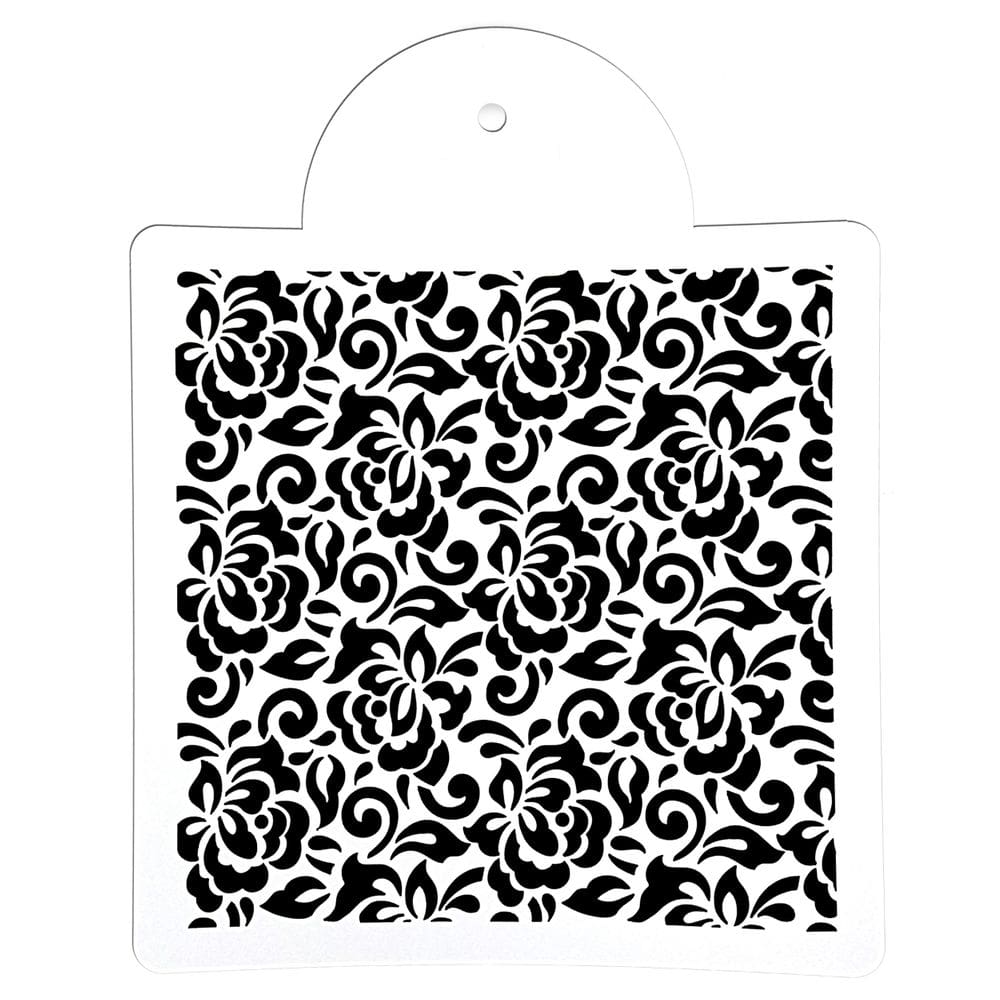 Stencil Em Plástico Intense Plástico 17X17 Cm