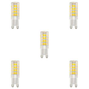 Kit 5 Lâmpada Led G9 Halopin 5w 3000k Bivolt