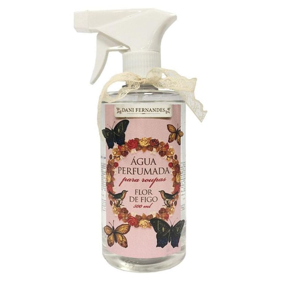 Água Perfumada Facilita Ao Passar Roupas Flor De Figo 500Ml