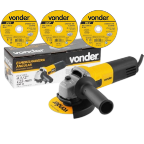Esmerilhadeira Angular EAV 650 VONDER 4.1/2"  650W 220V