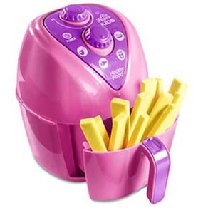 Mini Air Fryer De Brinquedo Para Crianças