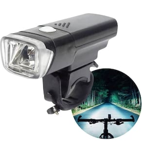 Lanterna Frontal Com Led Ciclista Bicicleta Bike - Starfer