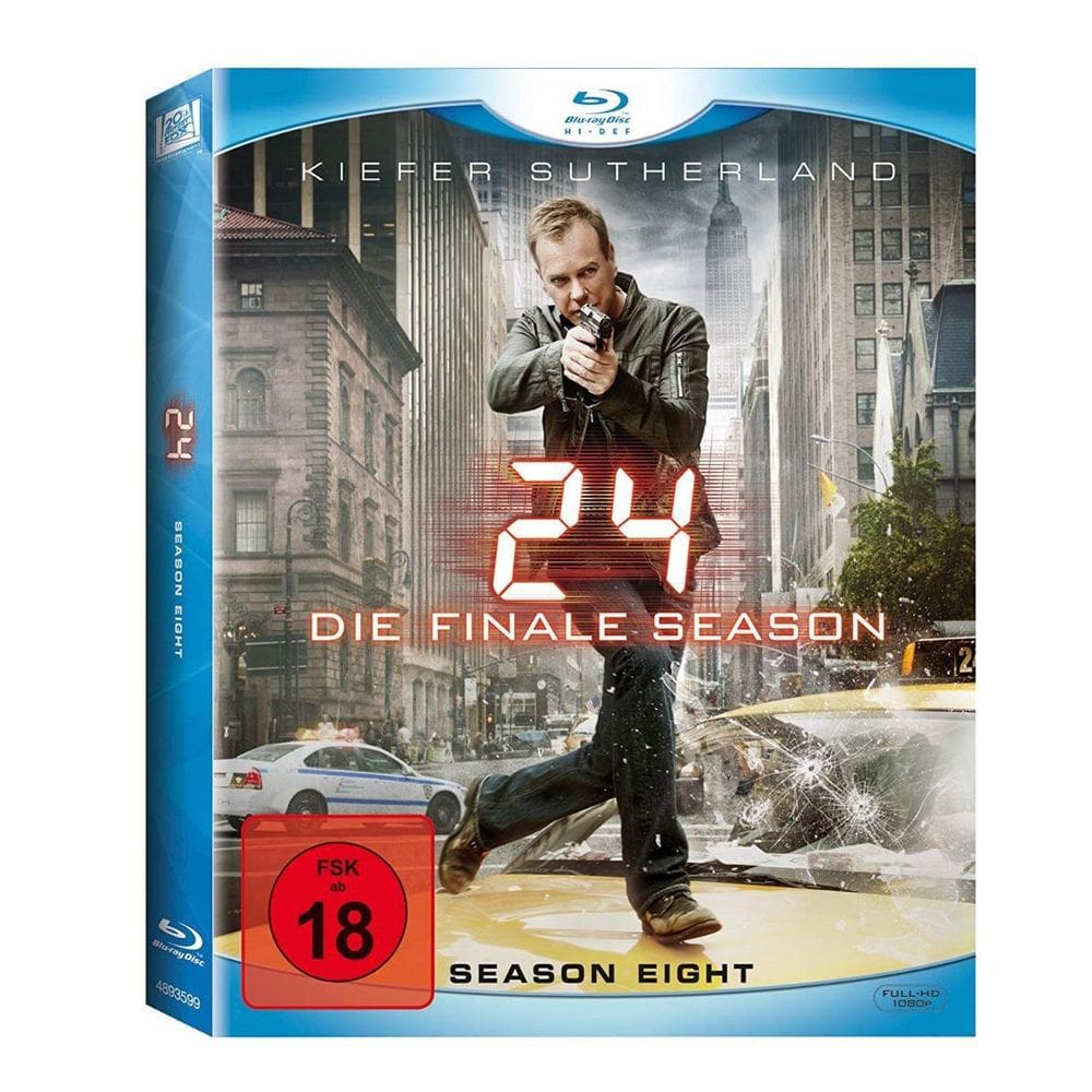 Blu-Ray - 24 Horas 8º Temporada 6 Discos
