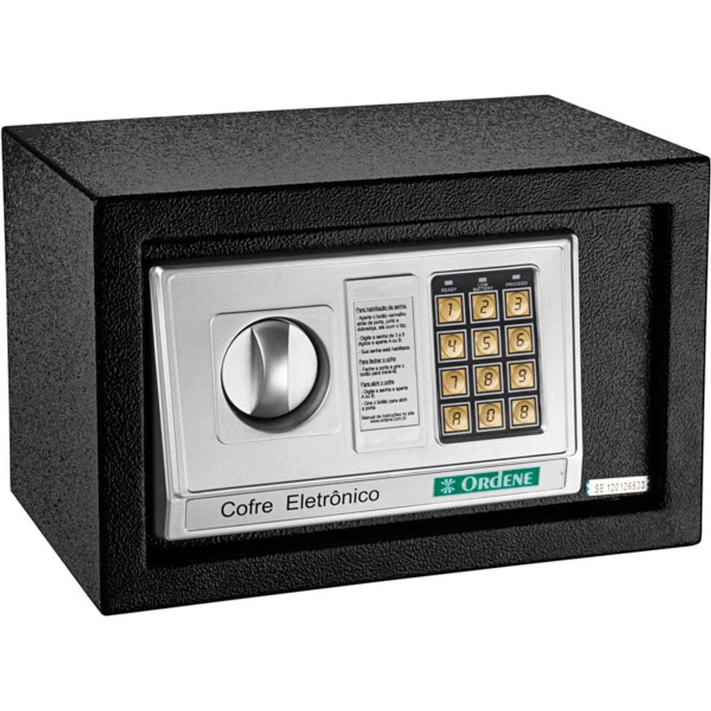 Cofre eletrônico digital OR38100 Ordene