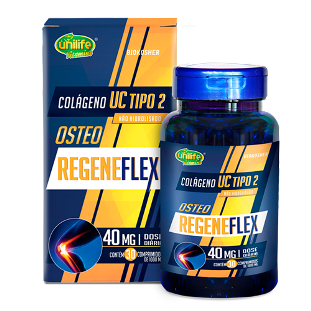 Regeneflex colageno uc 2 ucii 30 capsulas 1000mg - unilife