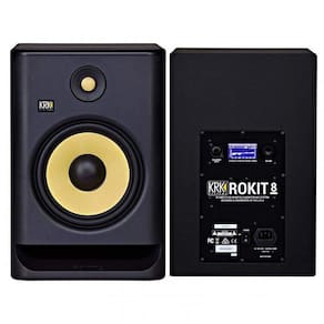 Caixa Monitor De Referencia Krk Rokit 8 Rp8 G4 Bivolt Preto