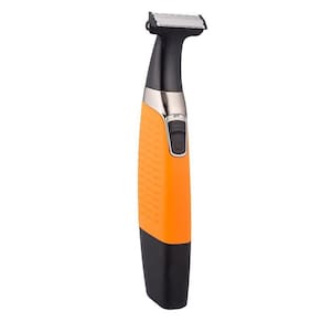 Barbeador Recarregável USB Kemei KM-1910 - Amarelo