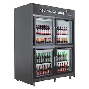 Mini Câmara Para Bebidas Porta De Vidro Rf057pv Plus Frilux Mini Câmara Preta 220v