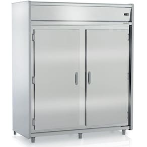 Mini Câmara Refrigerada 2 Portas Com Prateleira Gmcr2100ps Gelopar Mini Câmara 2111 Litros Inox 220v