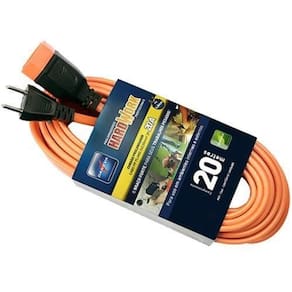 Extensão elétrica 20 metros Daneva PP plano 2 x 2,50 mm²