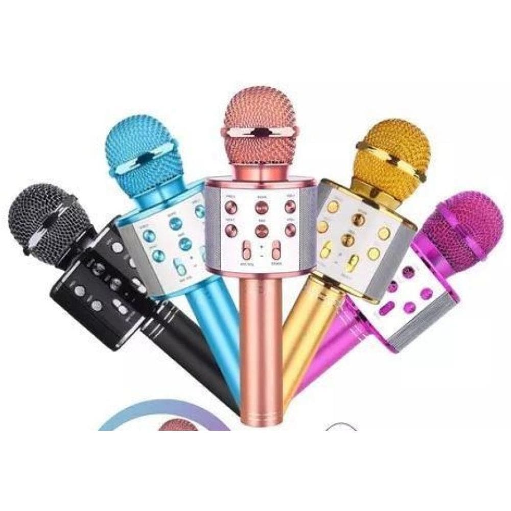 Microfone Karaoke Bluetooth Sem Fio Led: Experiência Sem