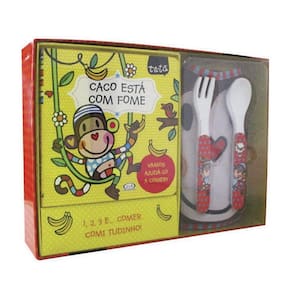 Livro Kit Caco Está Com Fome Vergara E Riba