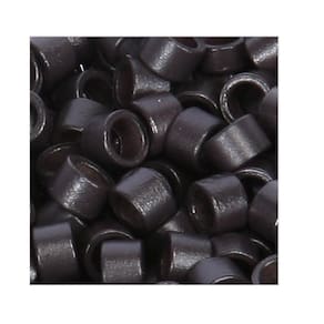 Micro Link Anéis Sem Silicone Mega - Castanho Escuro 500Und
