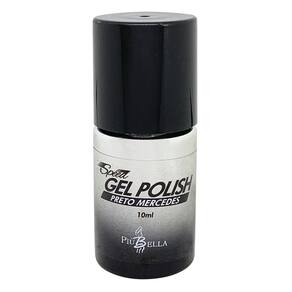 Esmalte Em Gel Preto Mercedes Speed Piu Bella Gel Polish