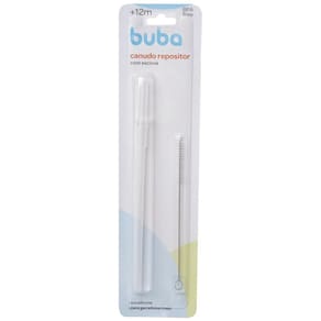 Kit Canudo E Escova De Limpeza Para Garrafa Fresh - Buba