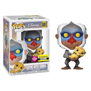 Pop Funko Rafiki with Simba