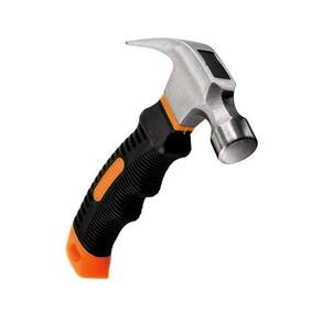 Mini Martelo Toco Curto Unha 23 Mm Cabo Emborrachado Fibra