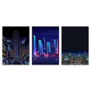 Placas Decorativas Para Casa Cidades Arte Mdf