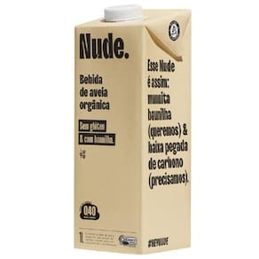 Leite Vegetal Aveia Orgânico Baunilha Nude 1L