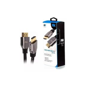 Cabo Hdmi Gold 2.1-8K Hd E Hdr Dinâmico- Versão Aprimorada