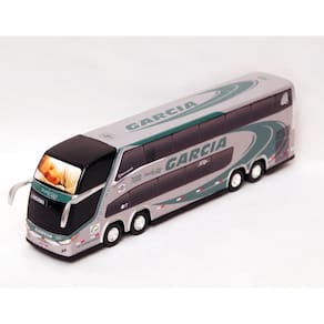 Brinquedo Miniatura Ônibus Viação Garcia Leito Plus 30Cm
