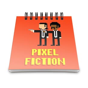 Bloco de Anotações Pulp Fiction Pixel