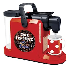Brinquedo Infantil Máquina De Café Expresso Vermelho Exp-538