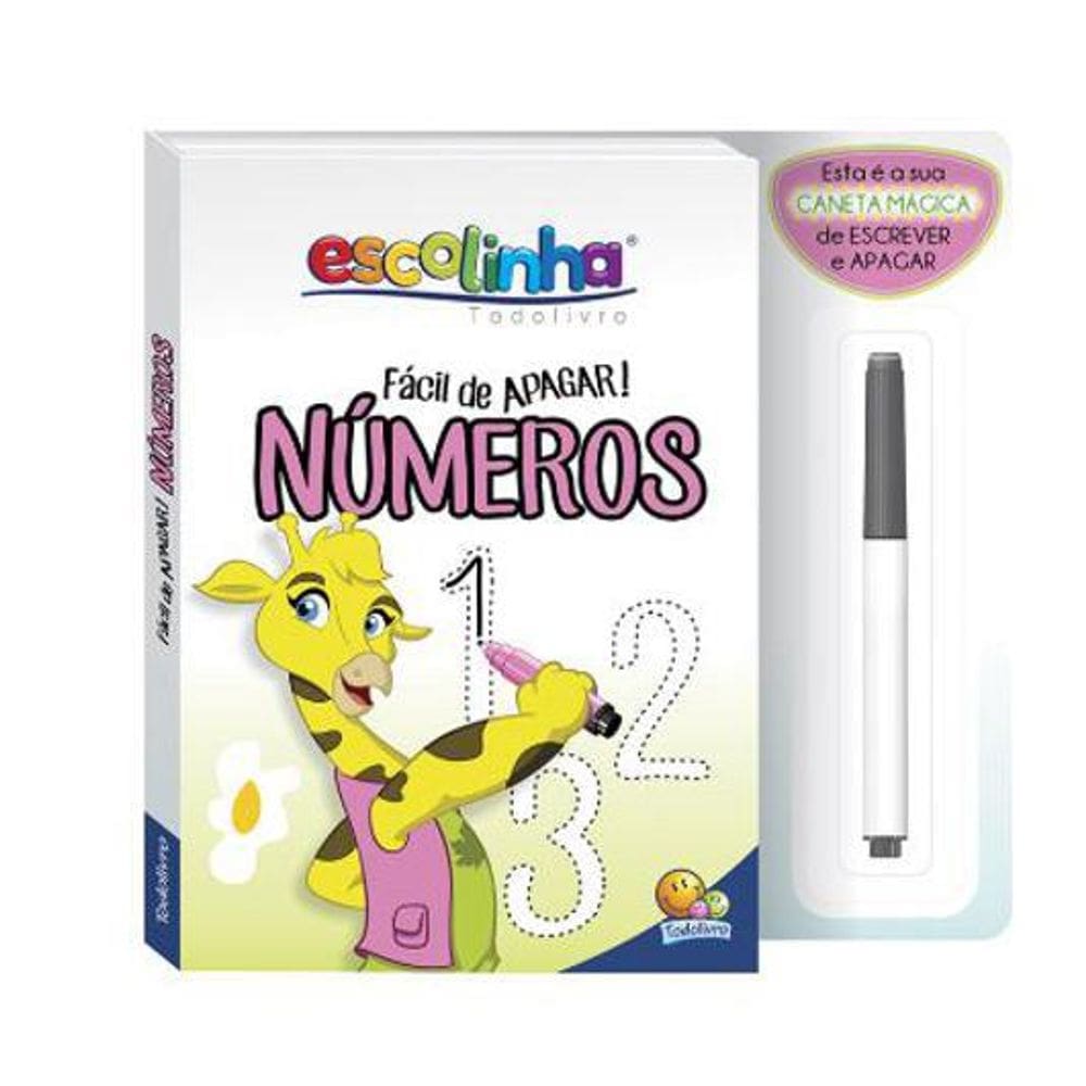 Livro Fácil De Apagar Números