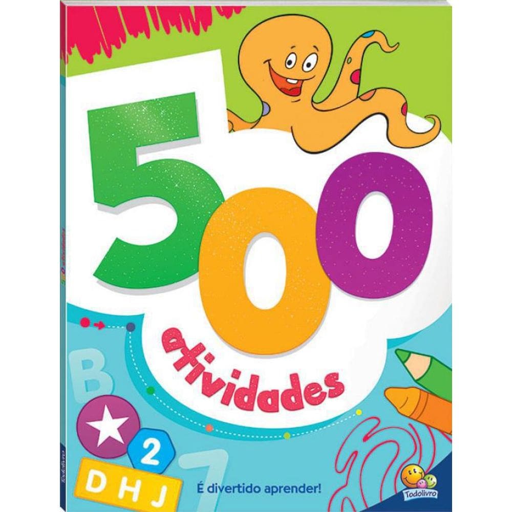 Livro 500 Atividades Verde