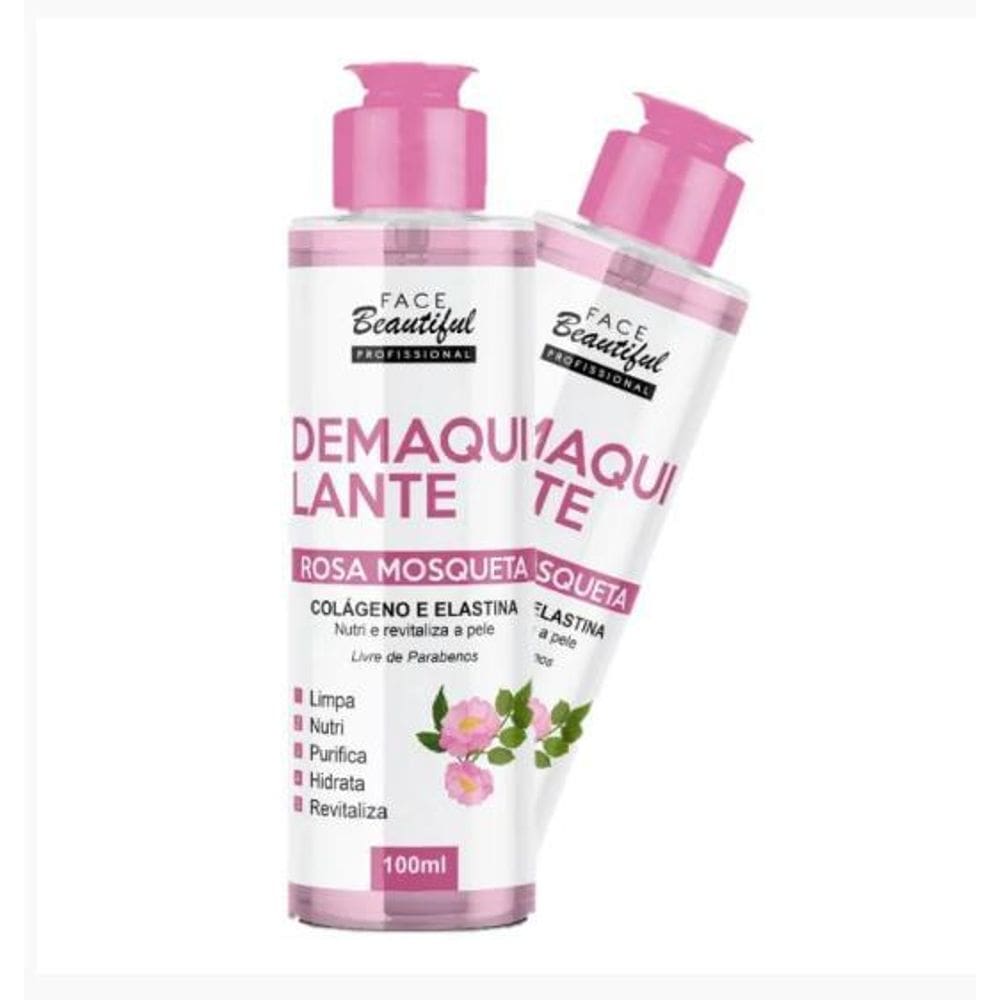 Demaquilante De Rosa Mosqueta - Face Beautiful