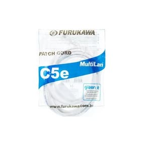 Patch Cord Furukawa Multilan Cat5E 1,50 Mts Branco 35103502