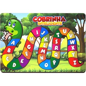 Cobrinha Inteligente Alfabeto - Maninho Artesanatos
