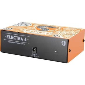 Fonte Linear Hayonik 6 Pedais Efeito Electra 6 9Vdc 1000Ma