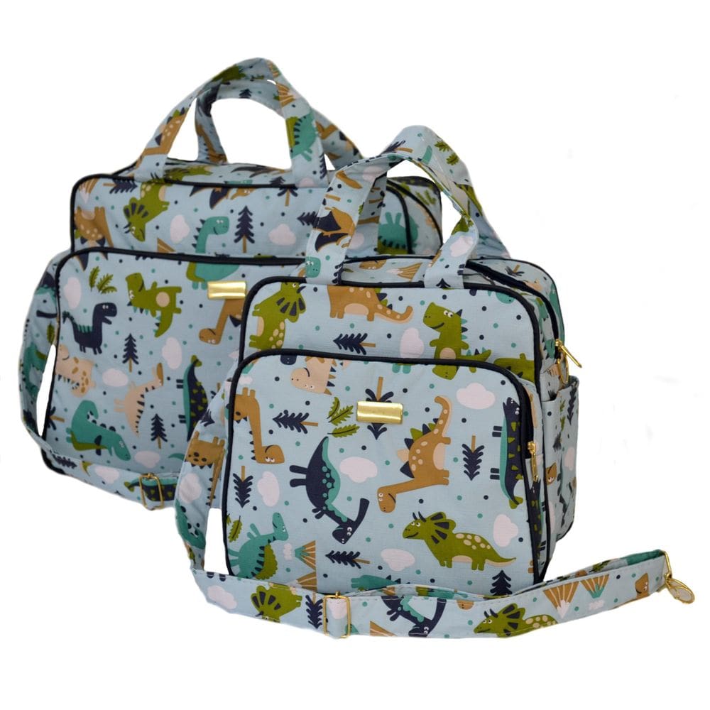 Kit Bolsa Mala Bebê Menino Passeio Enxoval