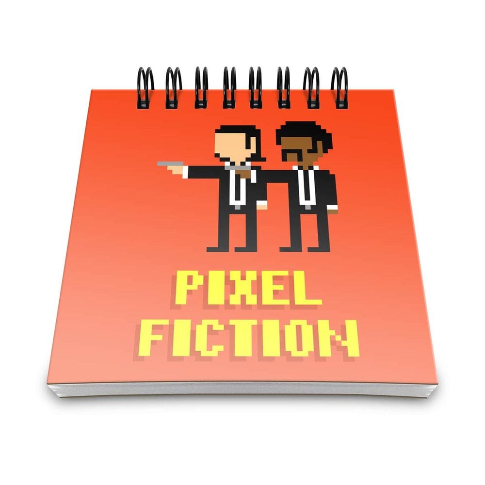 Bloco de Anotações Pulp Fiction Pixel