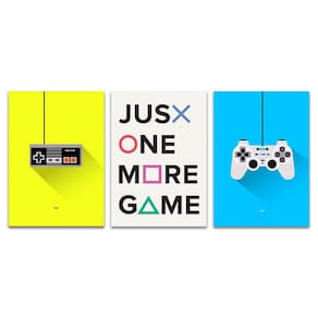 Placas Decorativas Vídeo Game Desenhos Mdf 30X20Cm