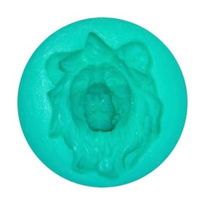Molde em silicone para pasta americana leão
