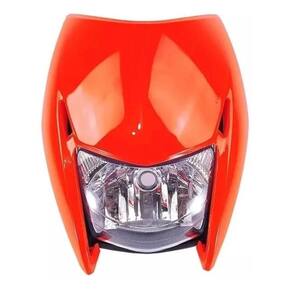 Frente Farol Carenagem Frontal Vermelho Nxr Bros 2009 A 2013