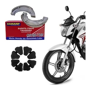 Bucha Coroa Lona Patim Freio Hamp Cg Titan Fan 2004 A 2021