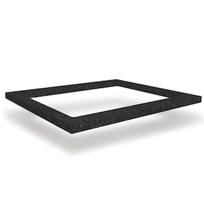 Módulo Cozinha Kappesberg Maxxi Tampo S416 60cm p/ Cooktop Preto Brilho