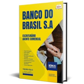 Apostila Banco Do Brasil 2024 Escriturário Agente Comercial