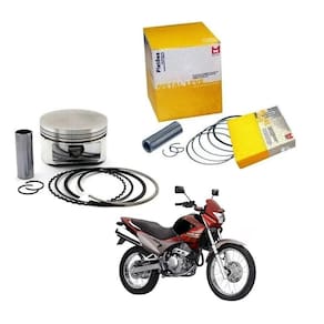 Kit Pistão Aneis Metal Leve Nx 400 Falcon 1999 A 2008 - 0,25