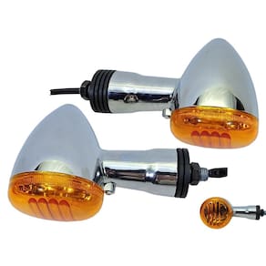 Par Piscas Dianteiro Laranja Suzuki Intruder 125 2002 A 2016