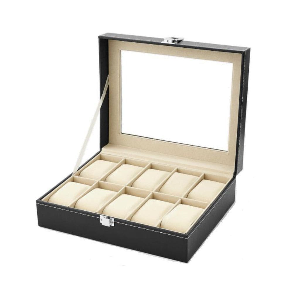 Estojo Porta Relógios 10 Nichos