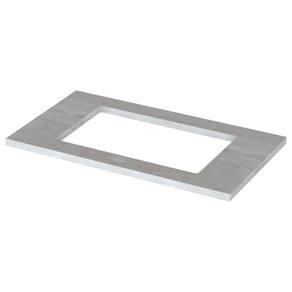 Tampo p/ Balcão Cozinha Gabinete Cooktop Americana 80x53cm Calcare - Henn
