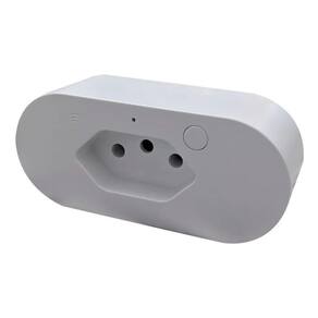 Tomada Inteligente Wifi Lig/Desl App Celular Alexa G.Home