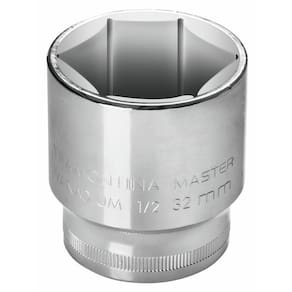 Soquete Sextavado 17Mm 1/2 Vanádio Cromado 43603117